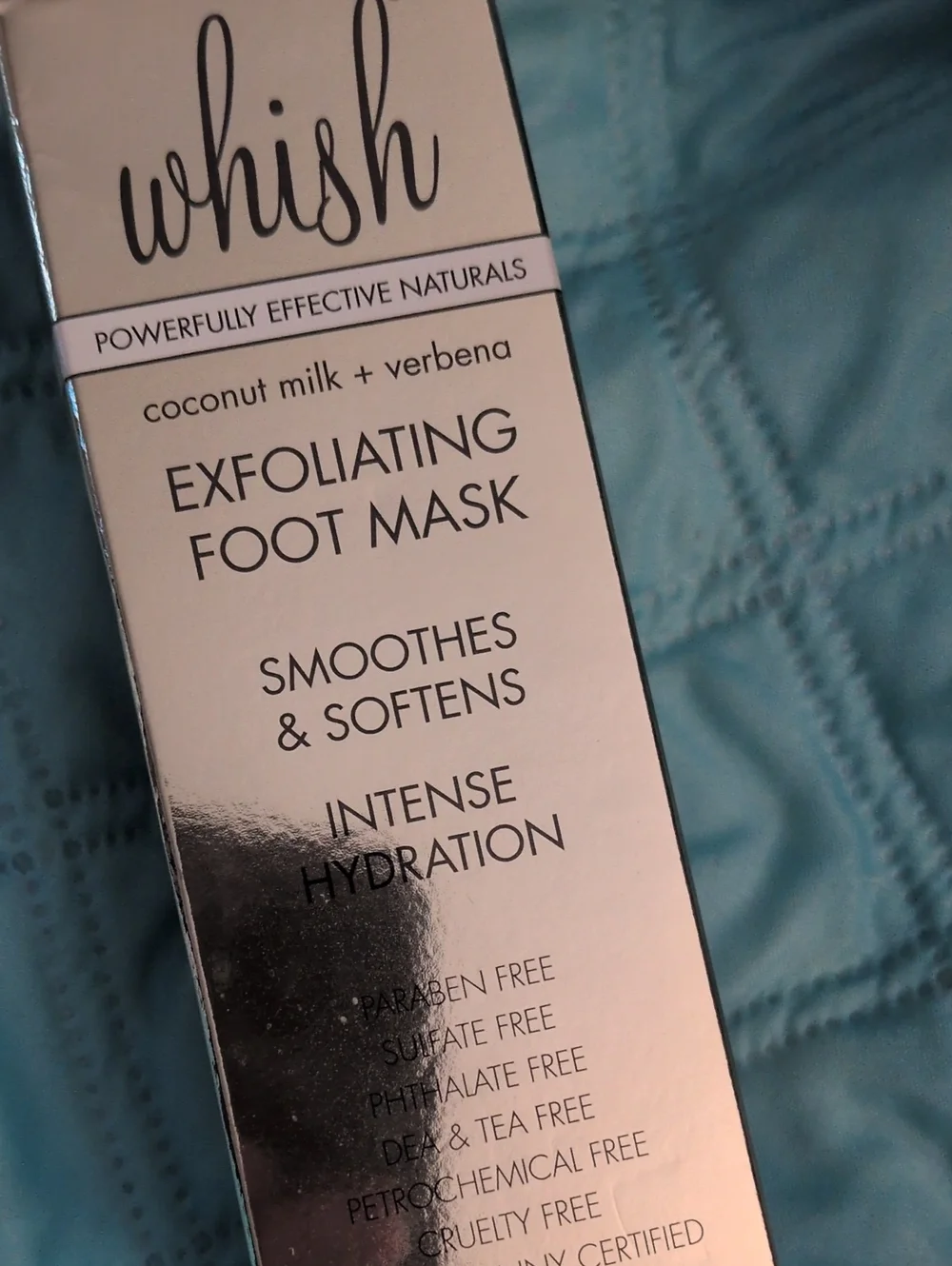 Whish Exfoliating Foot Mask Smooths & Softens Intense Hydration!